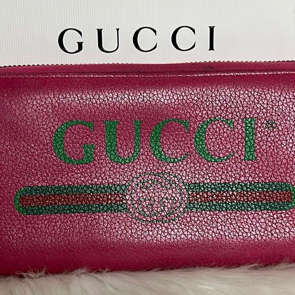 💯Authentic Gucci Zipped Around Long Wallet🍀 - Picture 8 of 14
